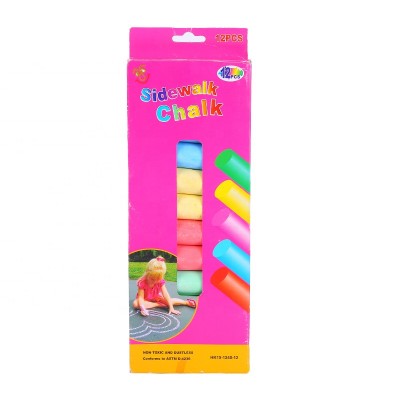 Nontoxic Assorted Colors Kids Drawing Art Outdoor Jumbo Sidewalk Chalk