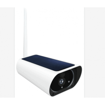 18650 MAh  battery capacity solar energy power supply PIR function supported security remote monitoring CCTV bullet  camera